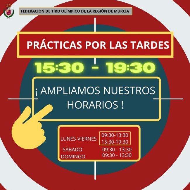 PRÁCTICAS POR LAS TARDES