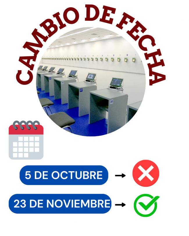CAMBIO DE FECHA